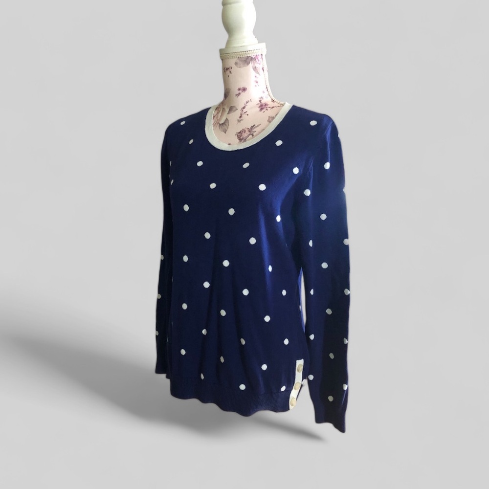 Talbots Polkadot Sweater - Picture 2 of 3